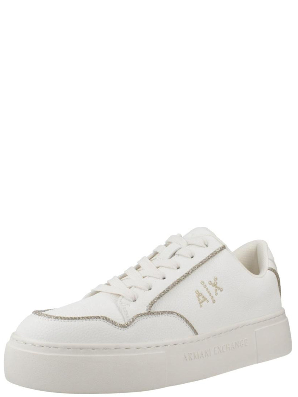 Sneakers Donna XDX160 Bianco sporco / oro