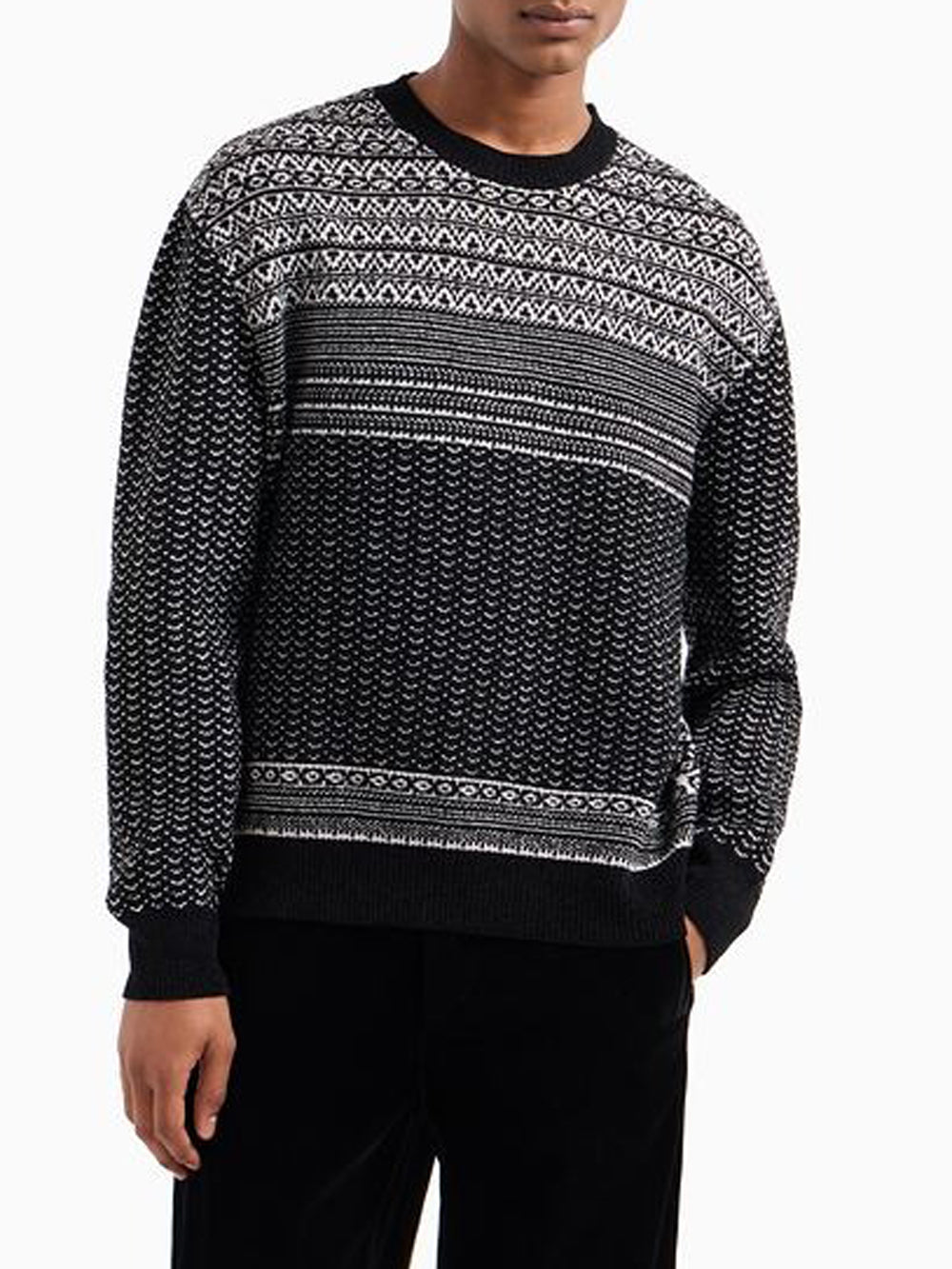 Pullover Uomo XM000028 Nero