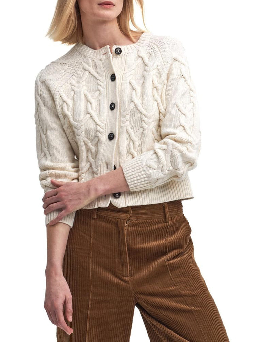 Cardigan Donna LKN1558 Beige