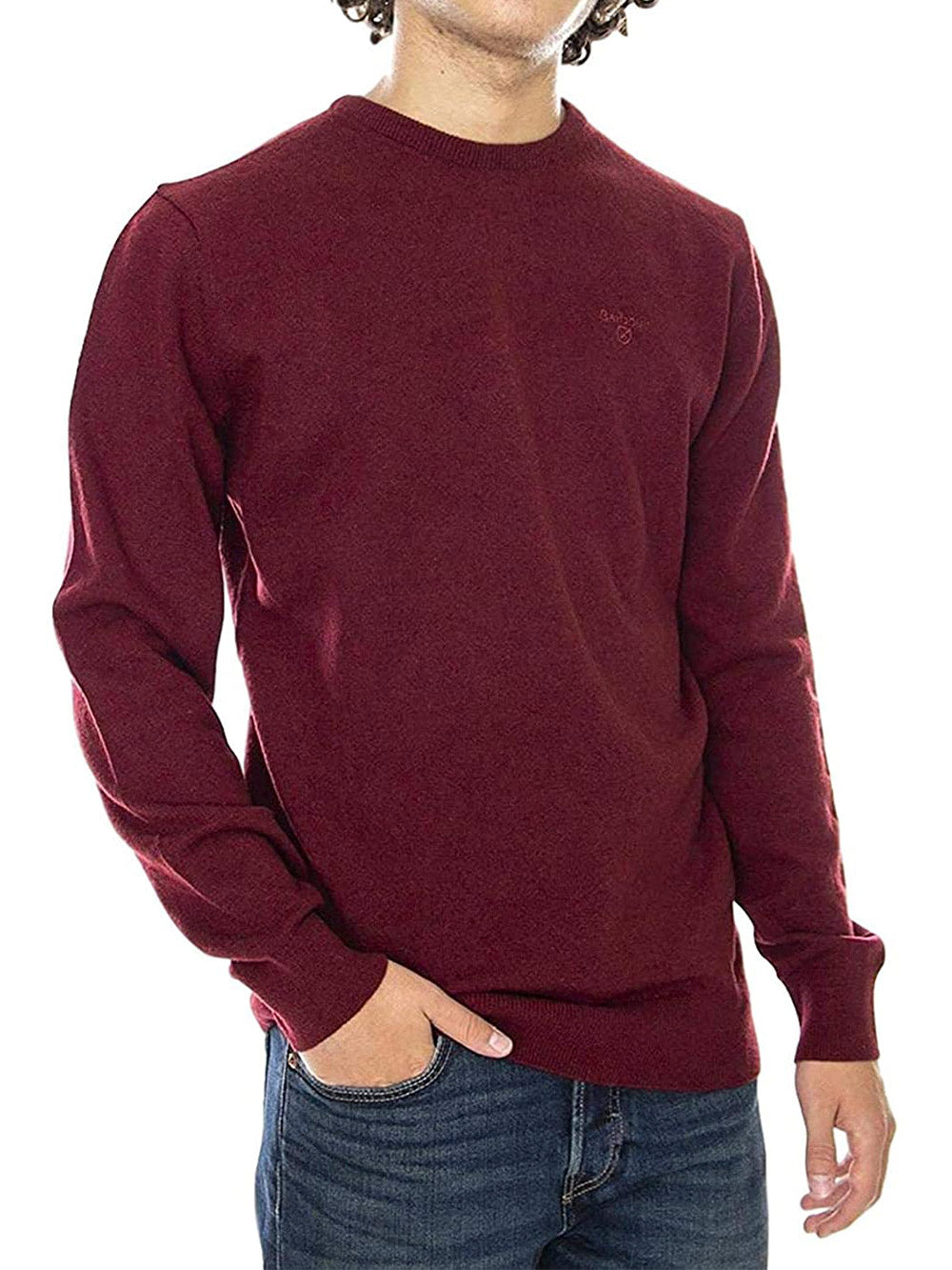 Pullover Uomo MKN0345 Rosso