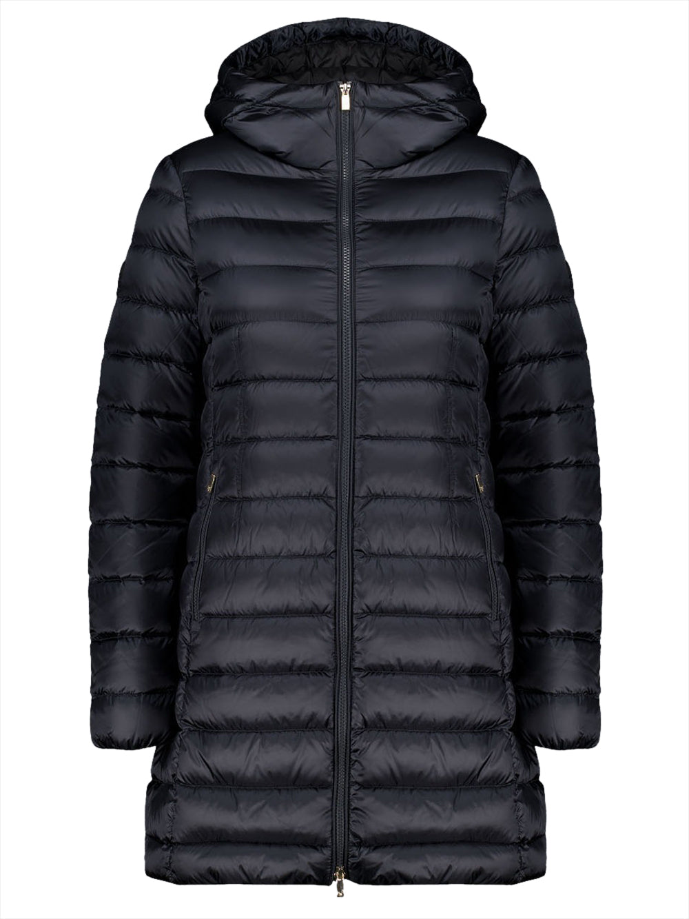 Piumino Donna Light Down Hood Style Coat Nero