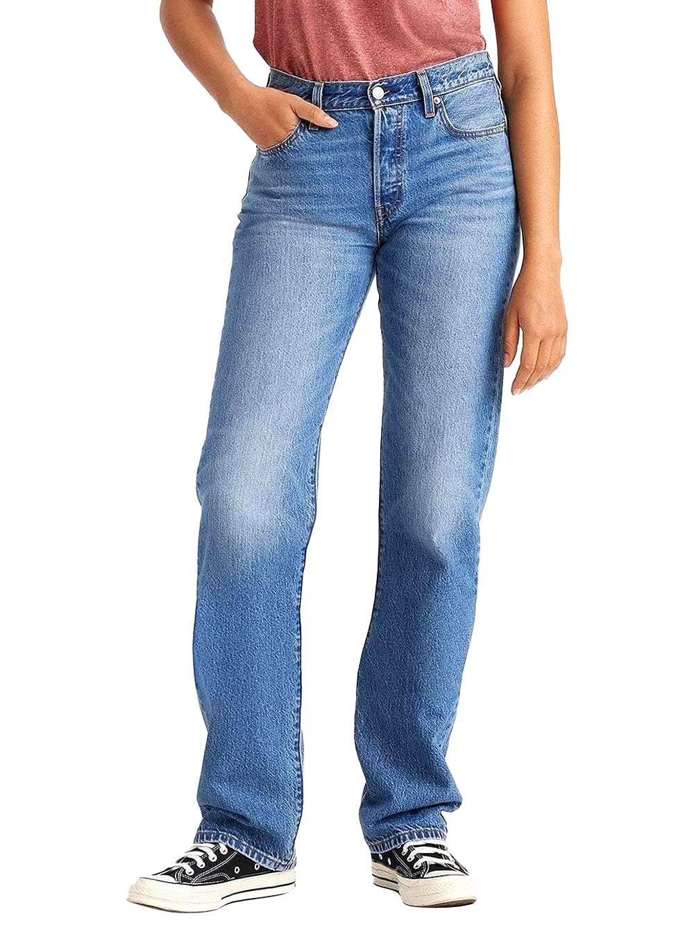 Jeans Donna A8421 Blu