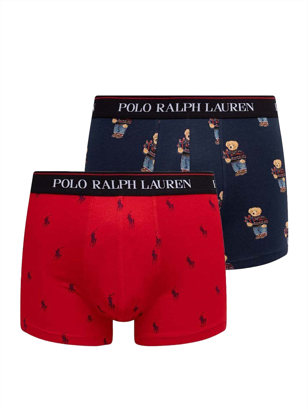 Boxer Uomo 714916019 Rosso / Navy