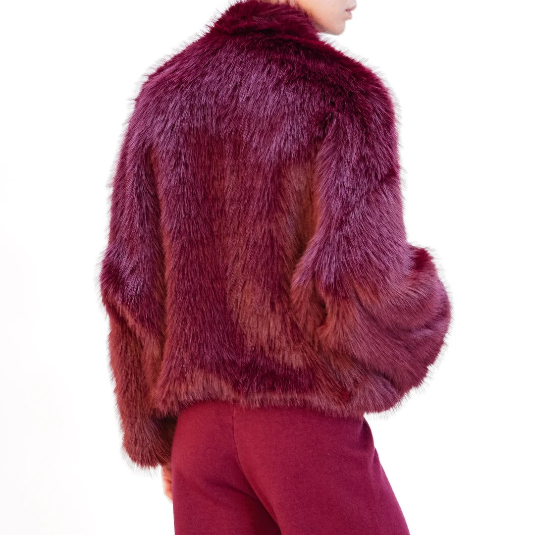 Cappotto Bordeaux