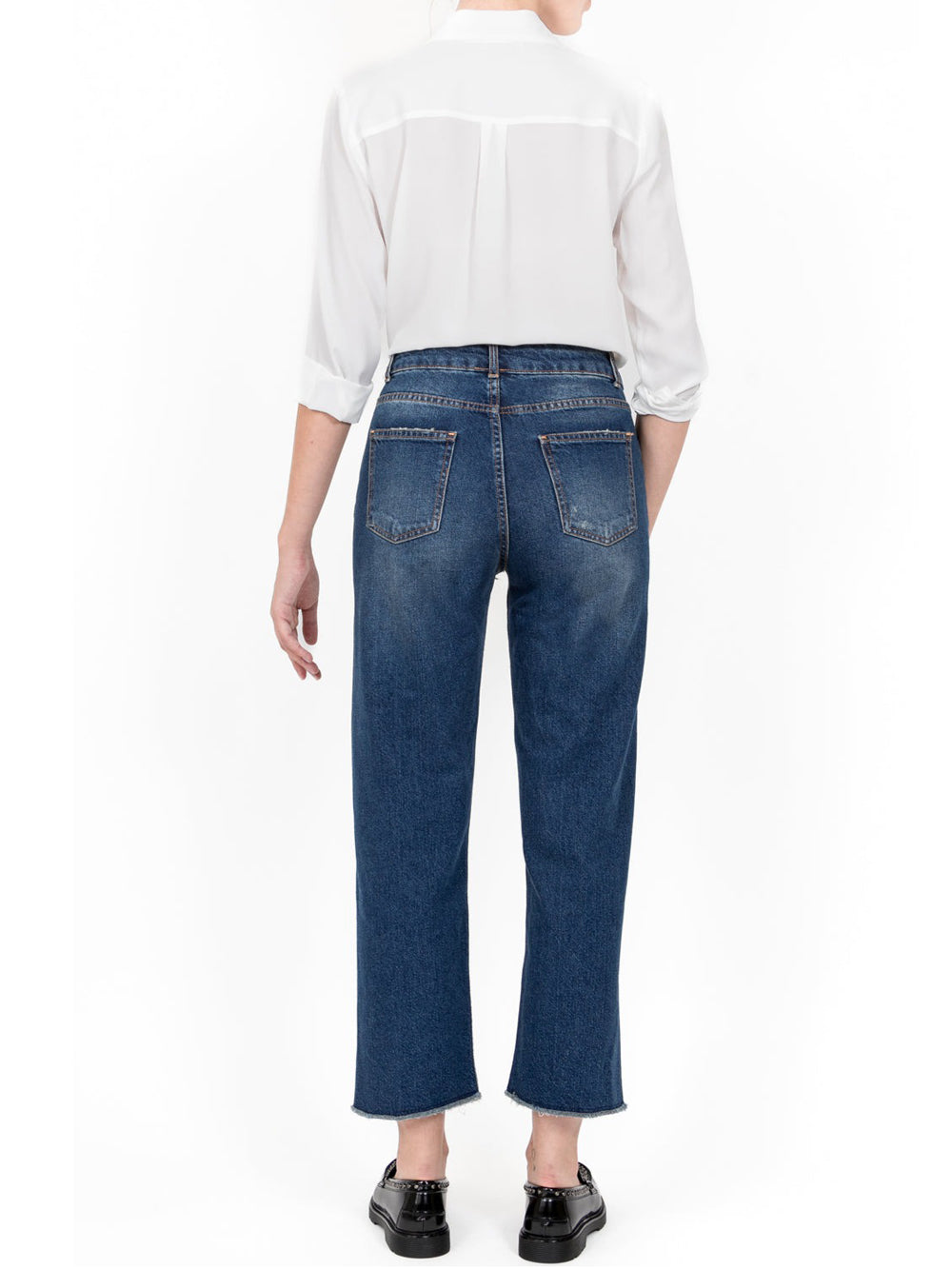 Jeans Regular Donna Blu