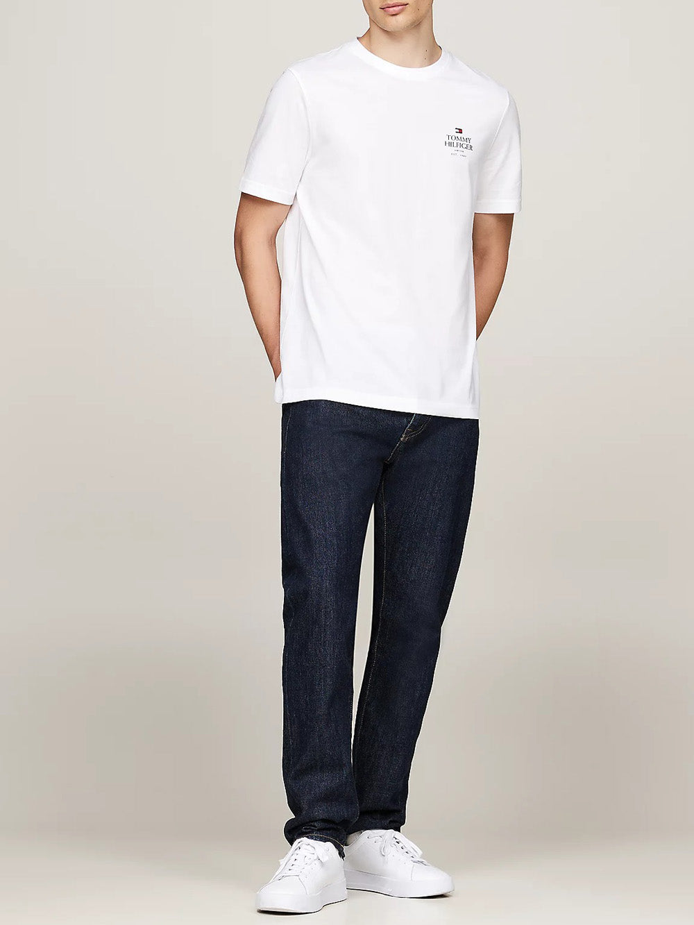 T-shirt Uomo MW0MW36500 Bianco