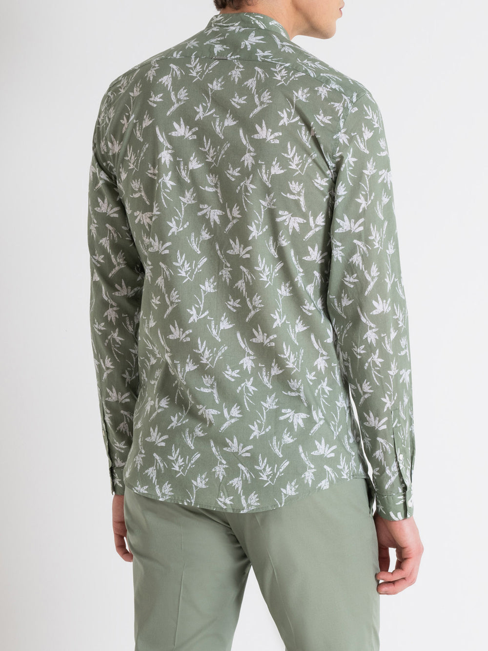 Camicia Uomo MMSL00631 Verde