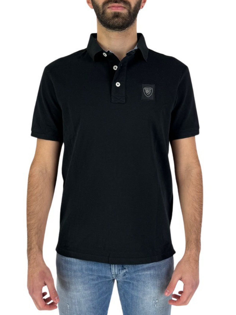 Polo Uomo 24SBLUT02150006801 Nero