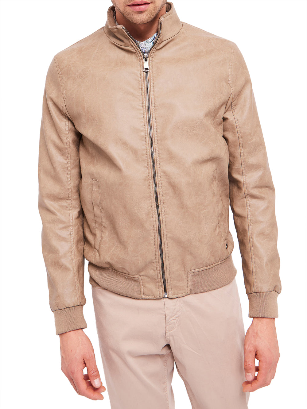 Giubbino Uomo 411GU38007 Beige