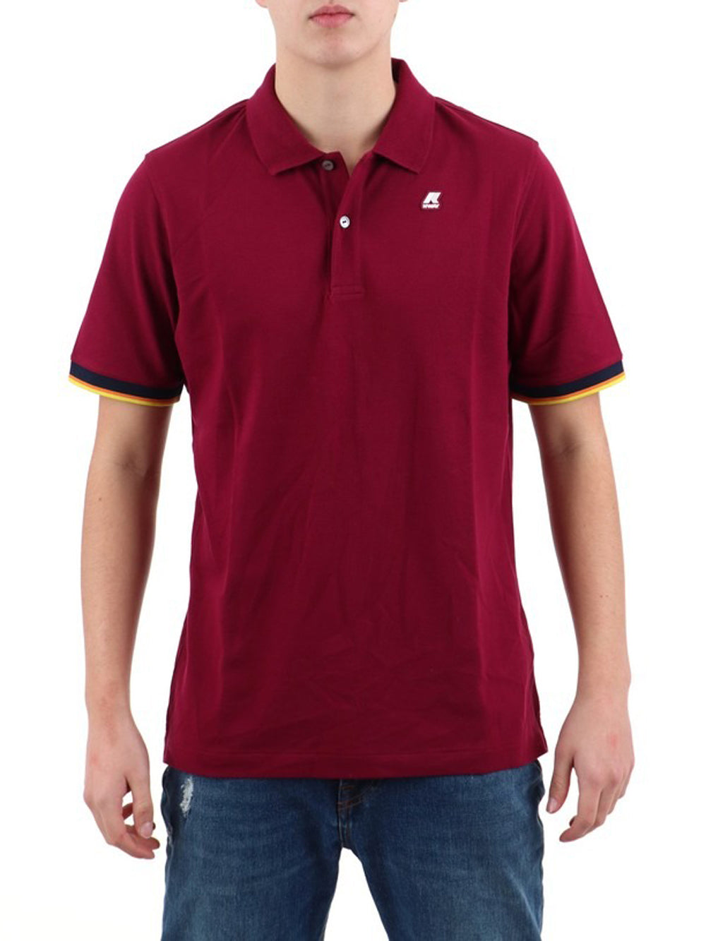 Polo Uomo K7121IW Rosso