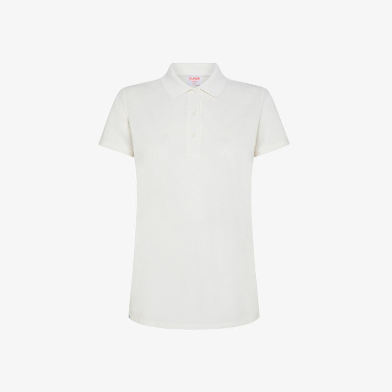 Polo Donna A34207 Bianco