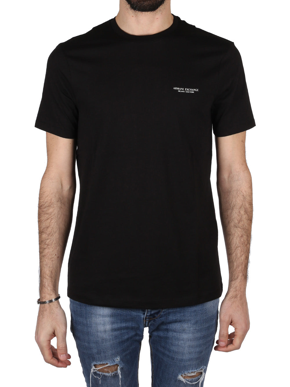 T-shirt Uomo 8NZT91 Nero