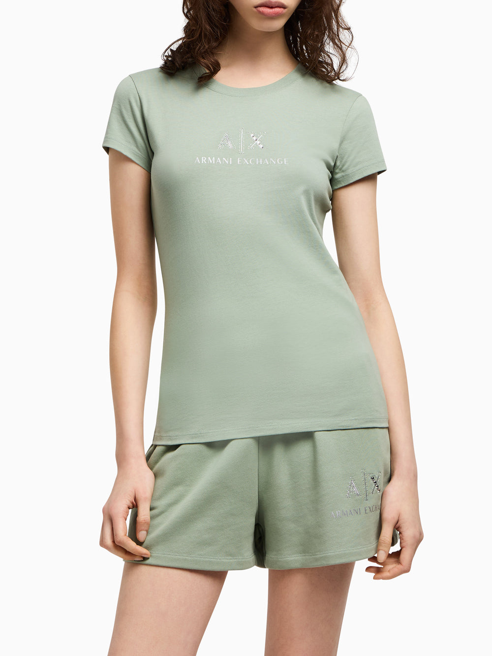 T-shirt Donna XW000386 Verde