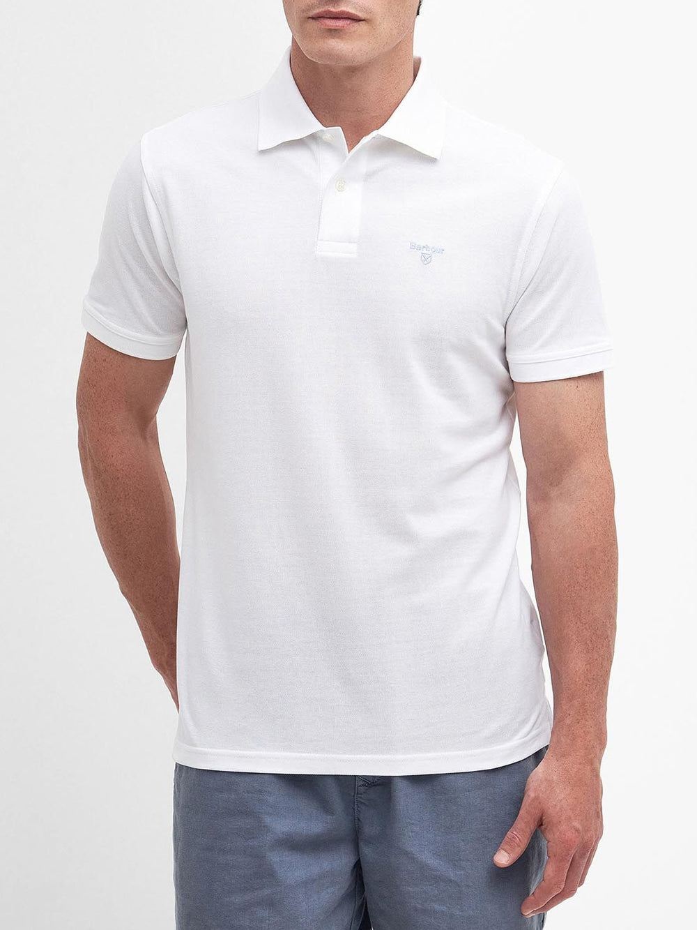 Polo Uomo Lightweight Sports Bianco