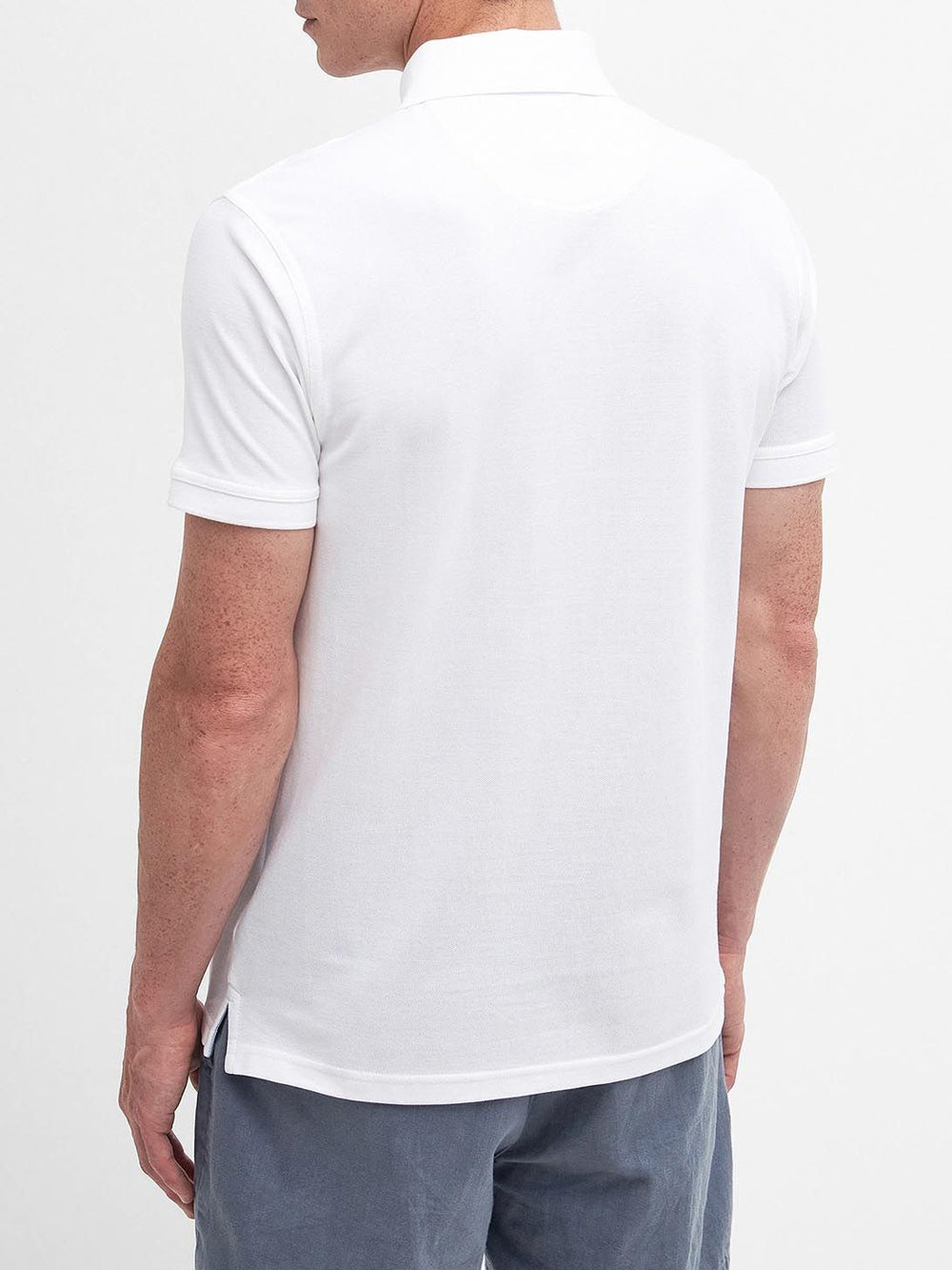 Polo Uomo Lightweight Sports Bianco