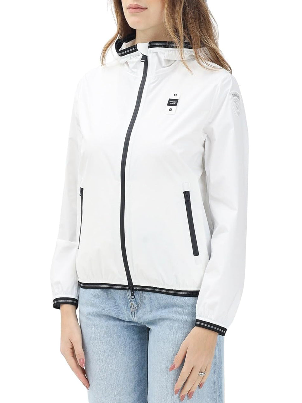 Blauer Giubbino Donna Nay Bianco