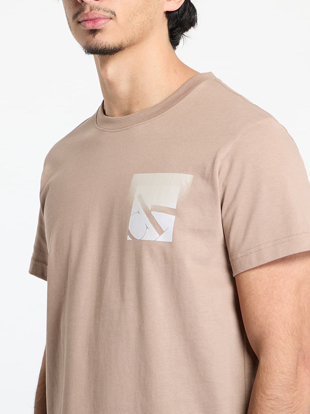 T-shirt Uomo Monogram Beige