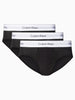 Calvin Klein Slip Uomo Hip Brief 3Pk Nero