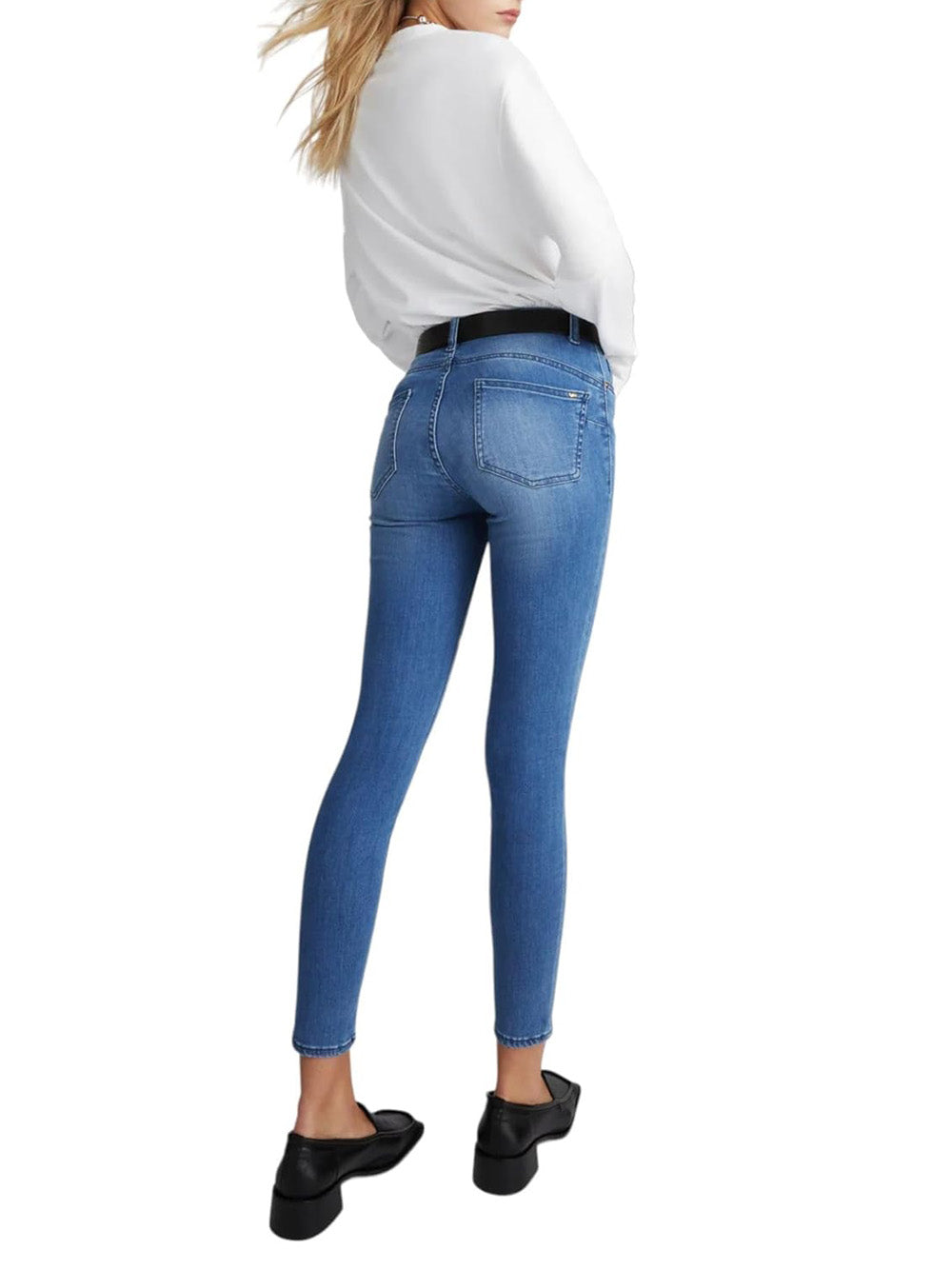 Jeans Donna Star Up Blu