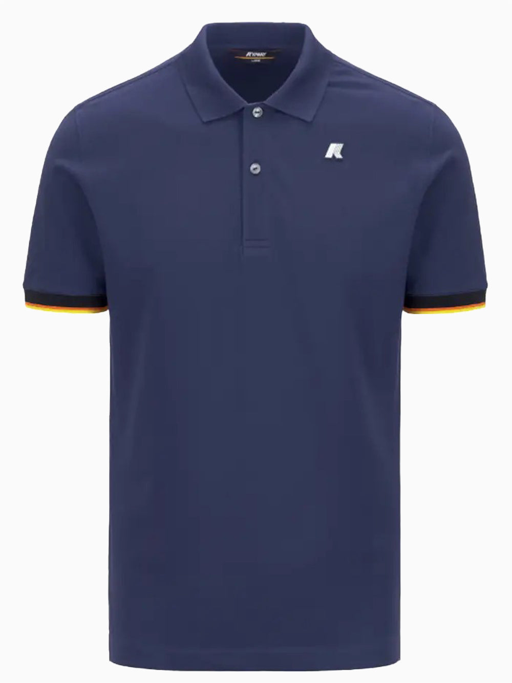 K-way Polo Uomo Vincent Pique Blu