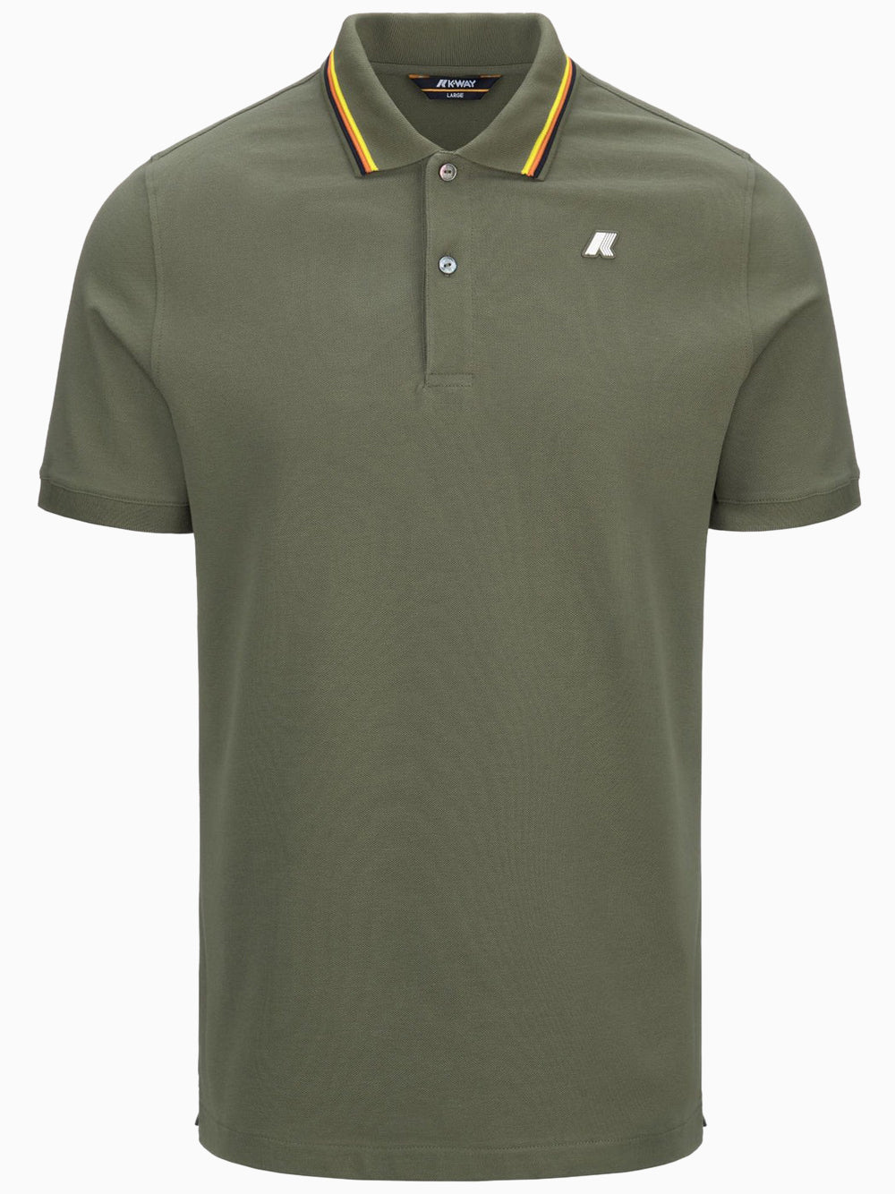 K-way Polo Uomo Jud Pique Verde