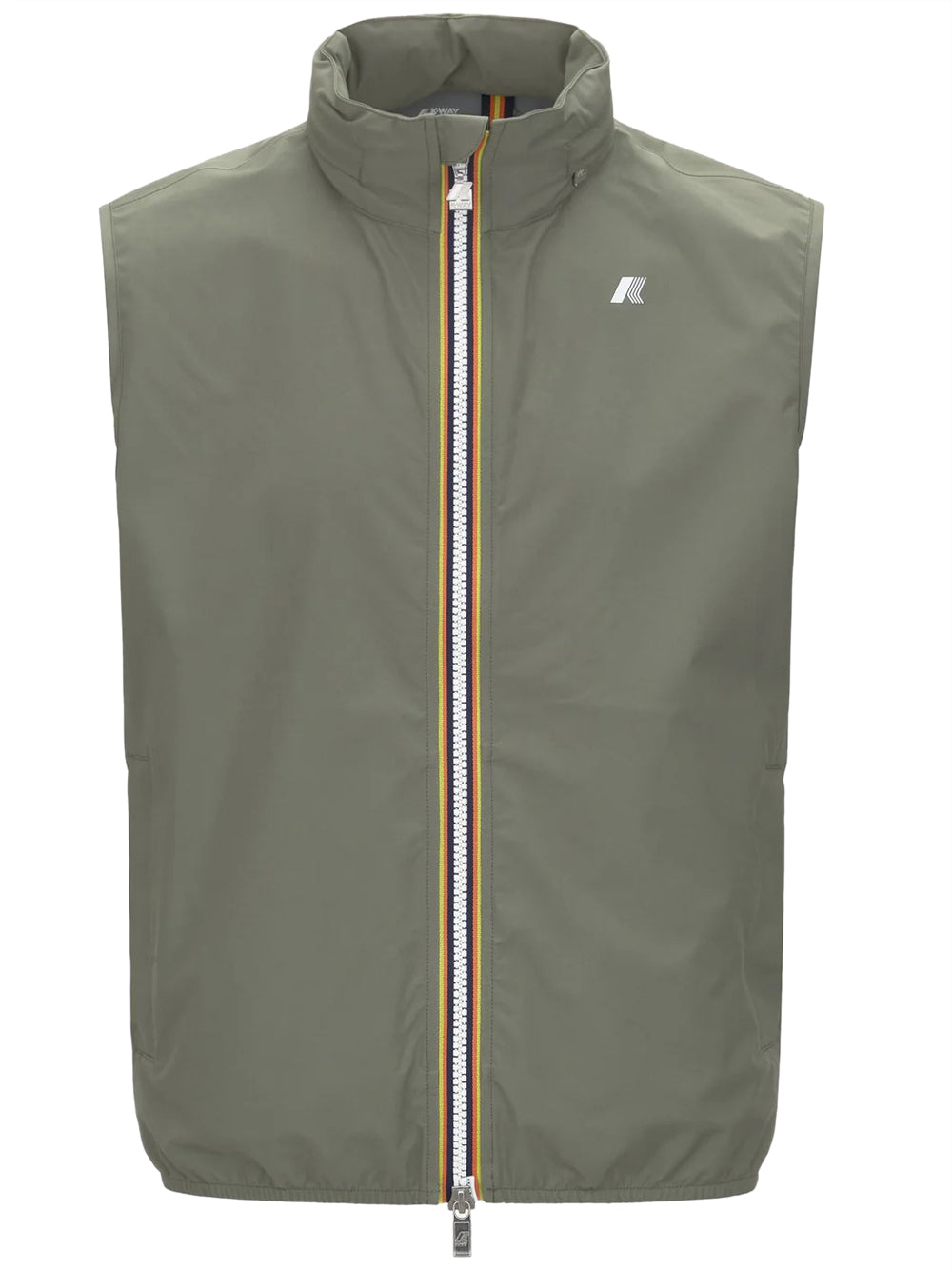 K-way Gilet Uomo Valen Stretch Dot Verde