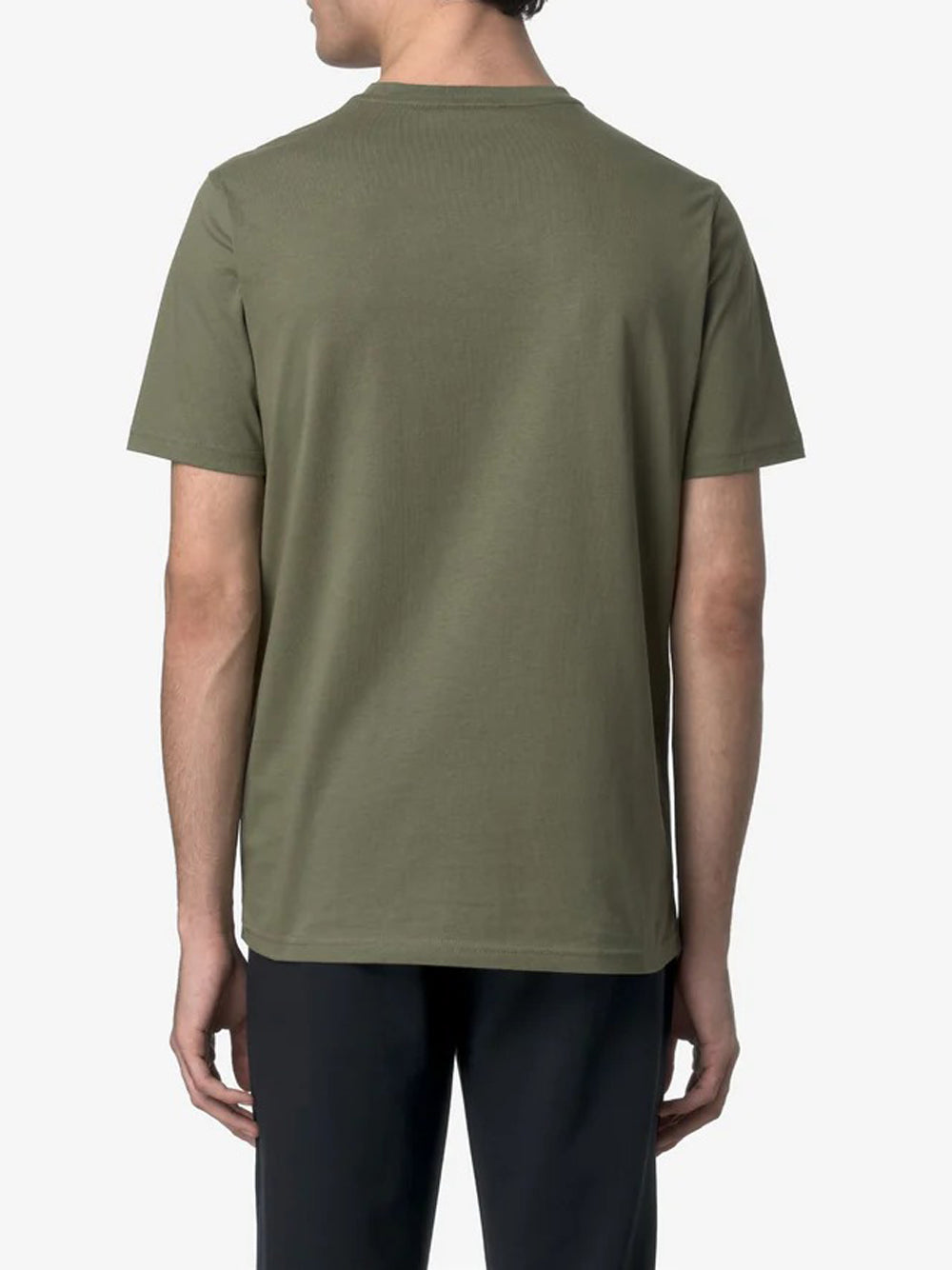 K-way T-shirt Uomo Odom Jersey Verde