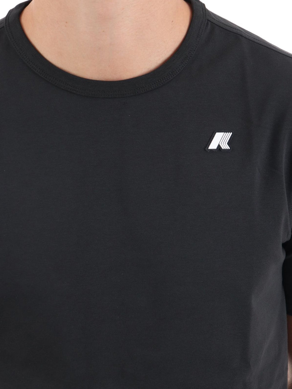 K-way T-shirt Uomo K71349W Nero