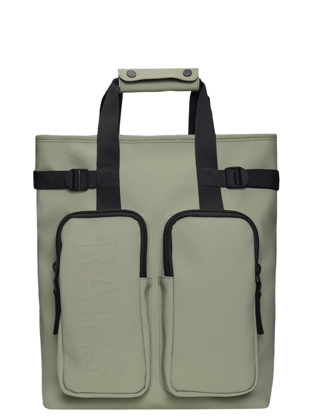 Rains Zaino Unisex Texel Tote W3 Verde