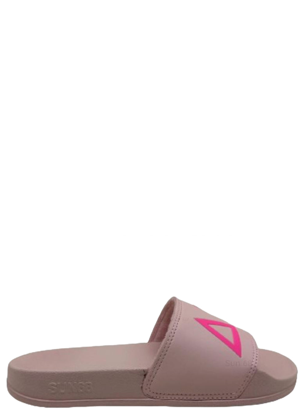 Sun68 Ciabatta Donna Slippers Logo Rosa