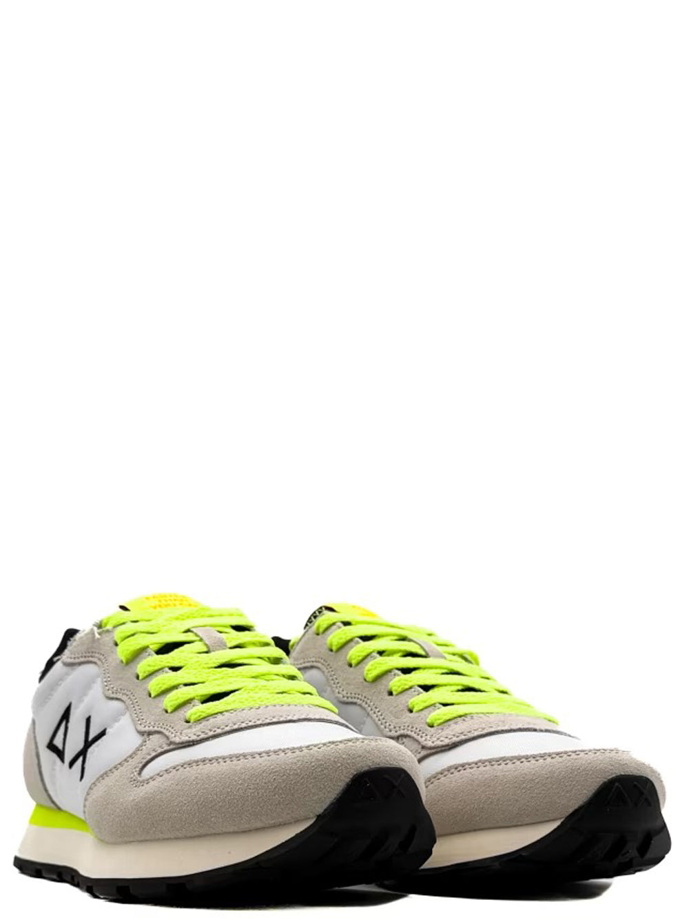 Sun68 Sneakers Uomo Tom Fluo Bianco