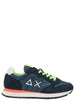 Sun68 Sneakers Uomo Tom Fluo Grigio