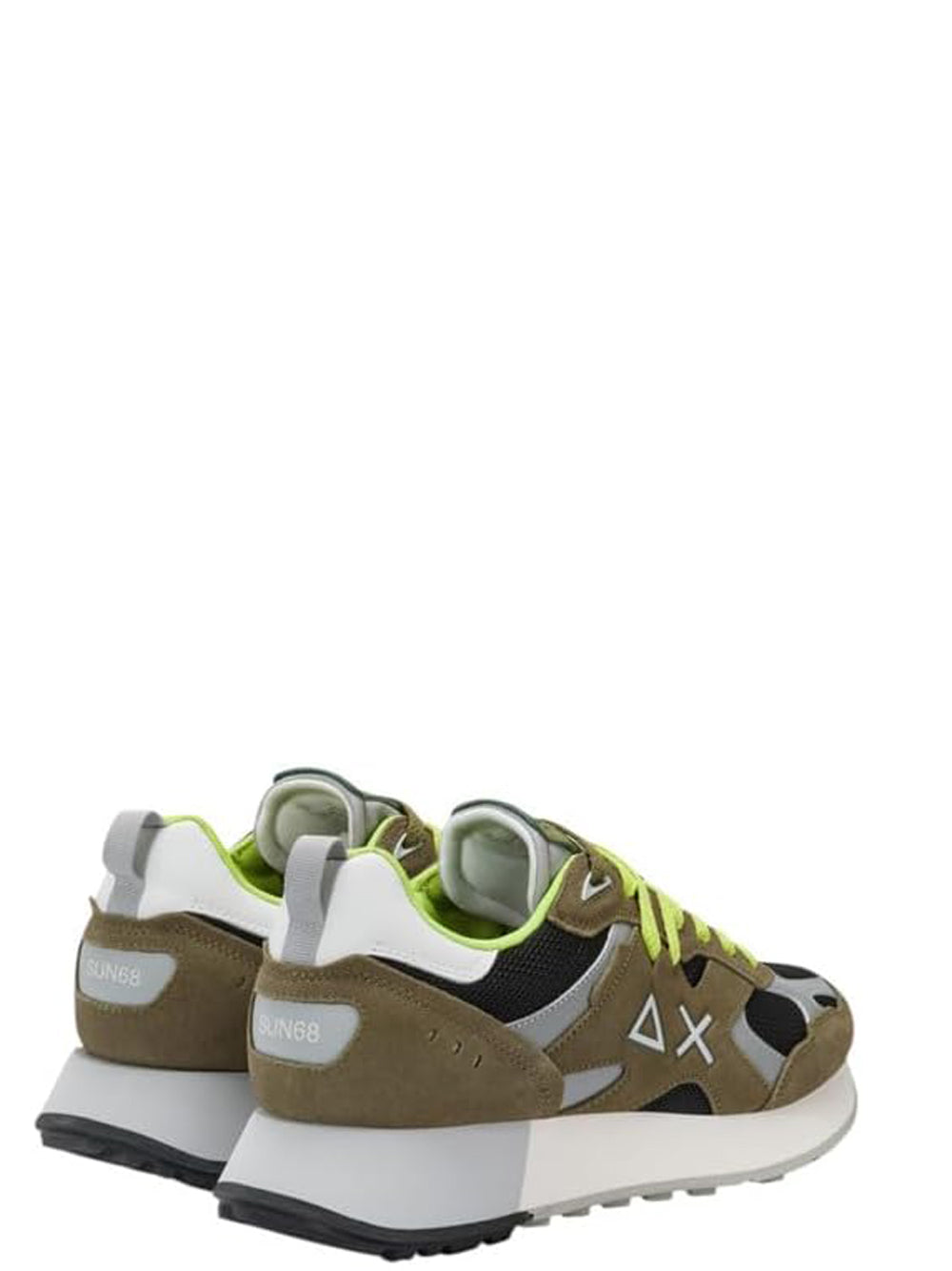 Sun68 Sneakers Uomo Jaki Outdoor Verde