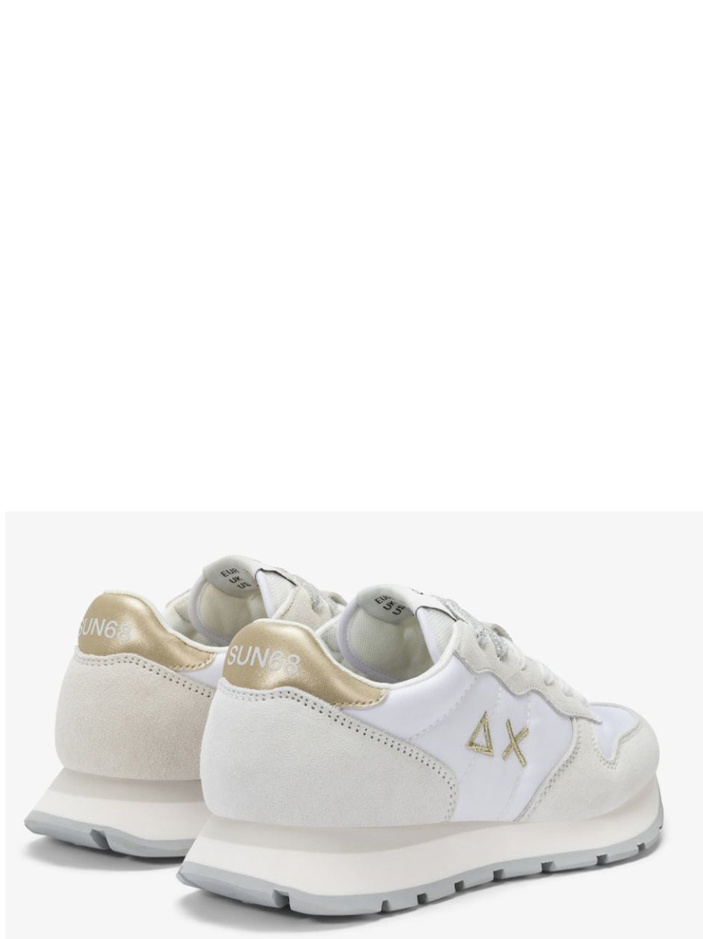 Sun68 Sneakers Donna Ally Gold Silver Bianco