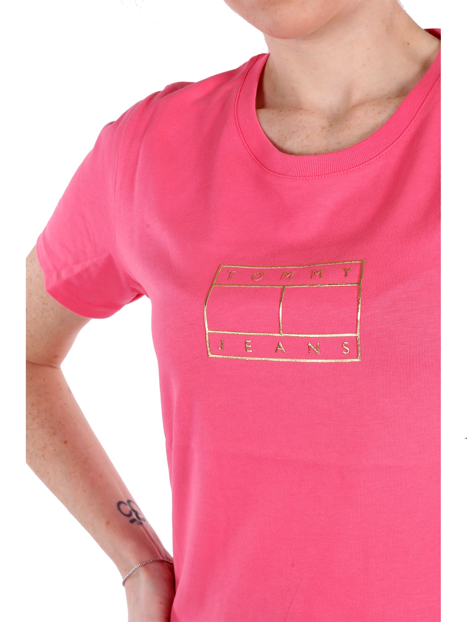 T-shirt Donna DW0DW08473 Rosa