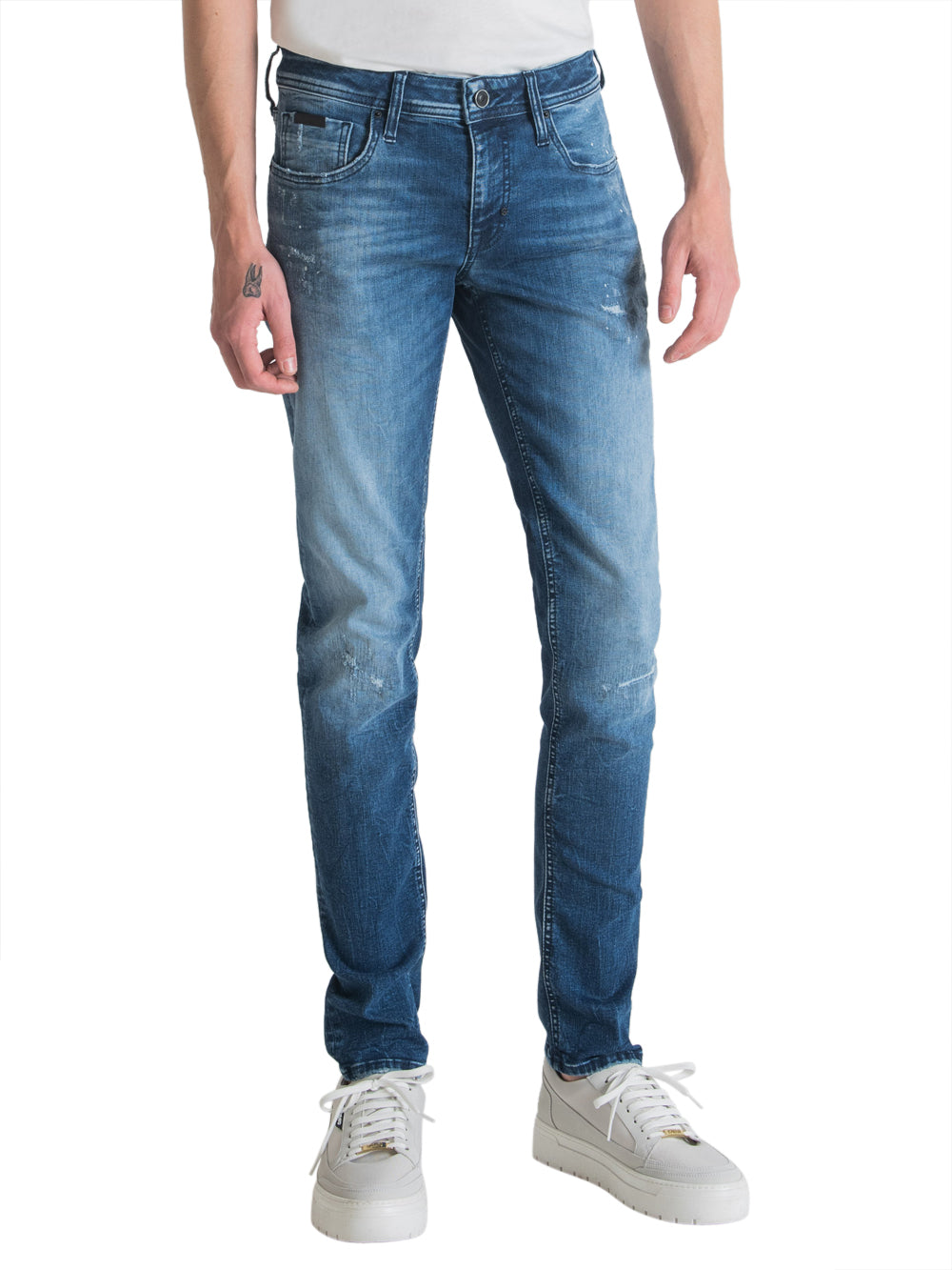 Jeans Uomo MMDT00241-FA7503577010 Blu