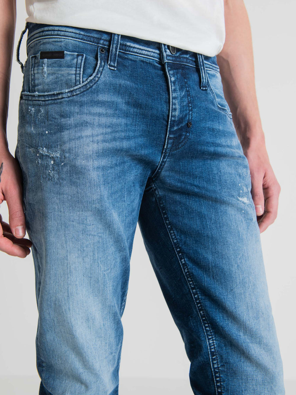 Jeans Uomo MMDT00241-FA7503577010 Blu