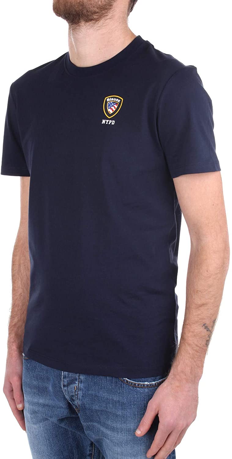 T-shirt Uomo 23SBLUH02097004547 Blu