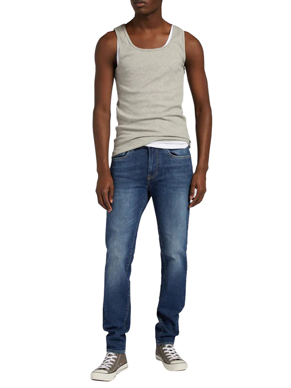 Jeans Uomo 351419030879 Blu