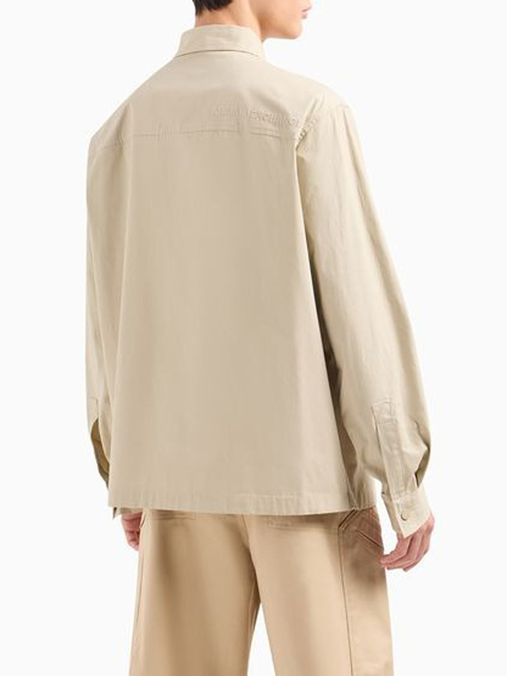 Camicia Uomo 3DZC02 Beige