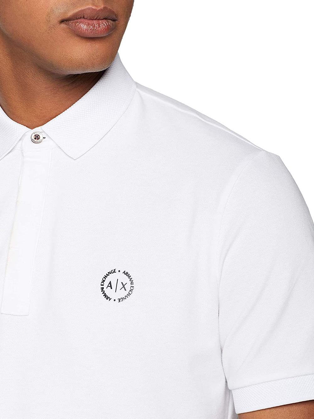 Polo Uomo 8NZF91 Bianco