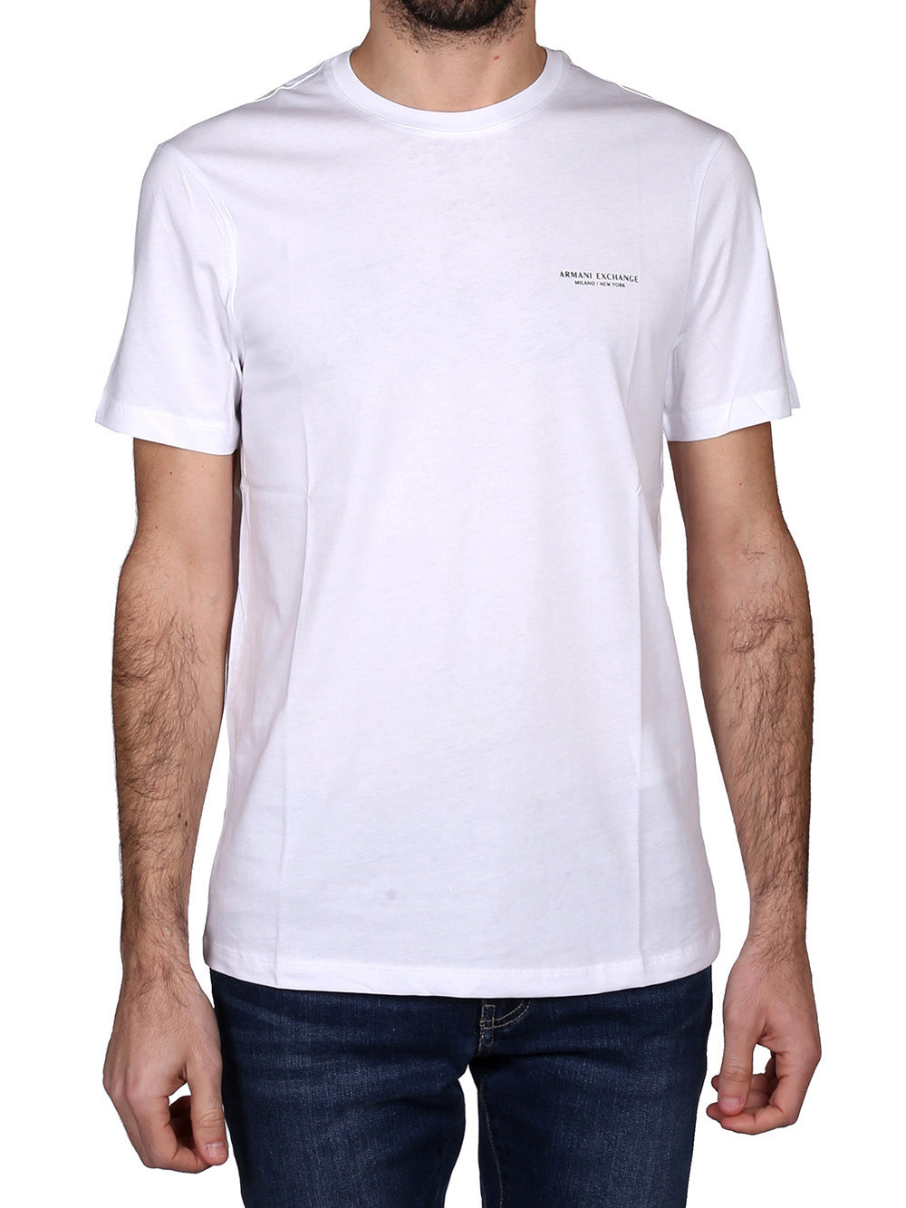 T-shirt Uomo 8NZT91 Bianco