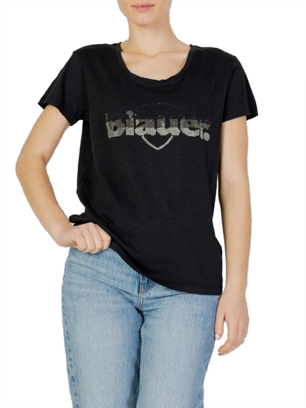 T-shirt Donna 24SBLDH02335005707 Nero