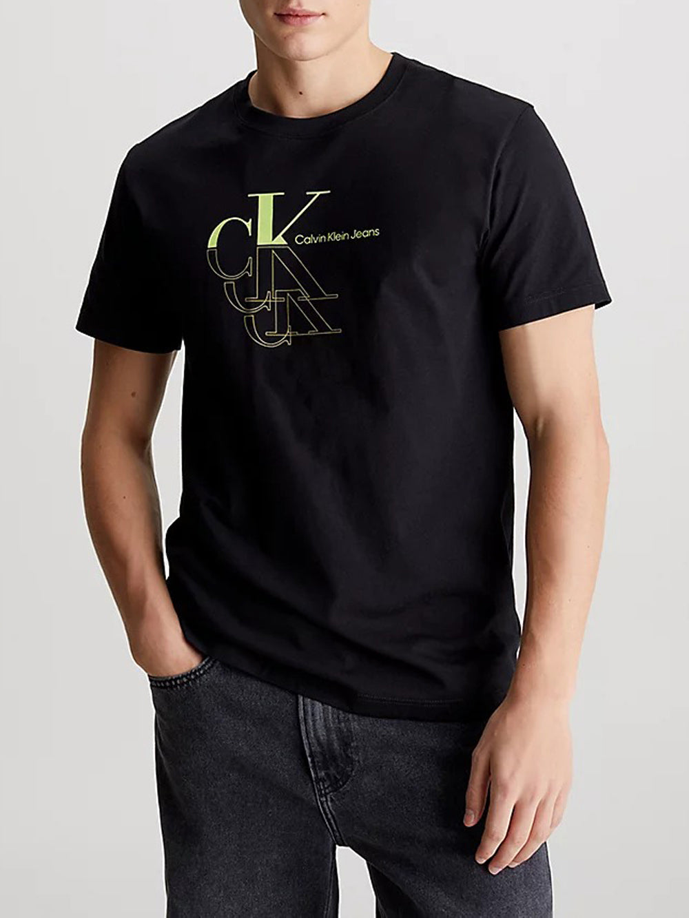 T-shirt Uomo J30J325352 Nero