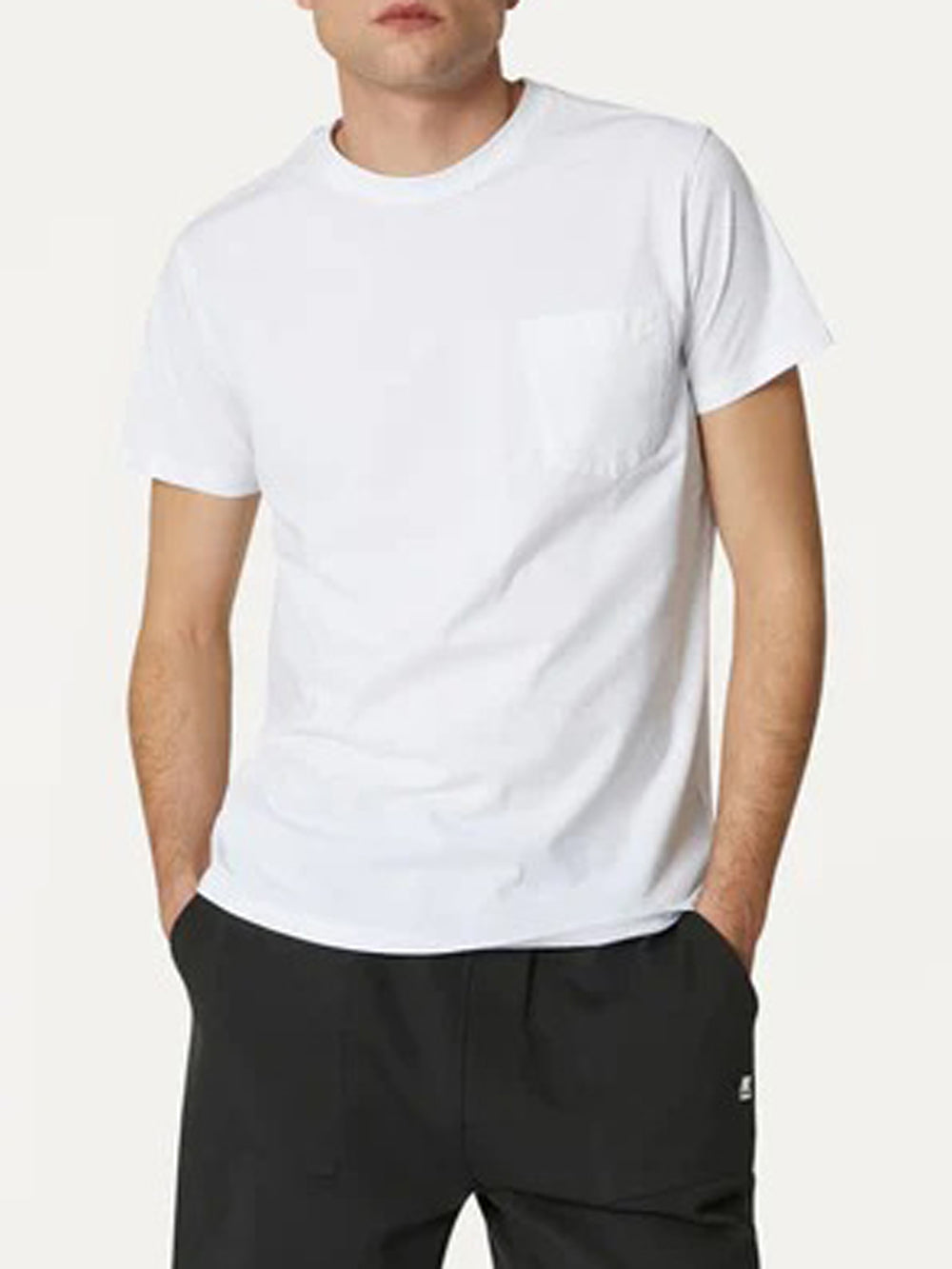 T-shirt Uomo K00AI30 Bianco