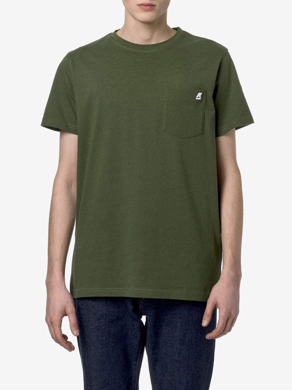 T-shirt Uomo K00AI30 Verde