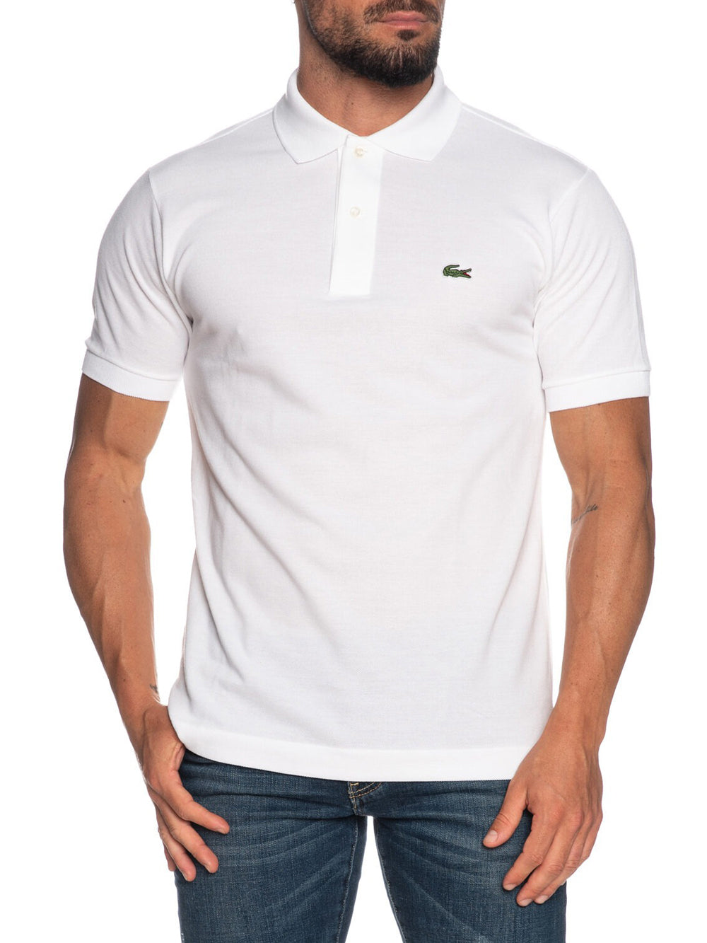 Polo Uomo L1212 Bianco