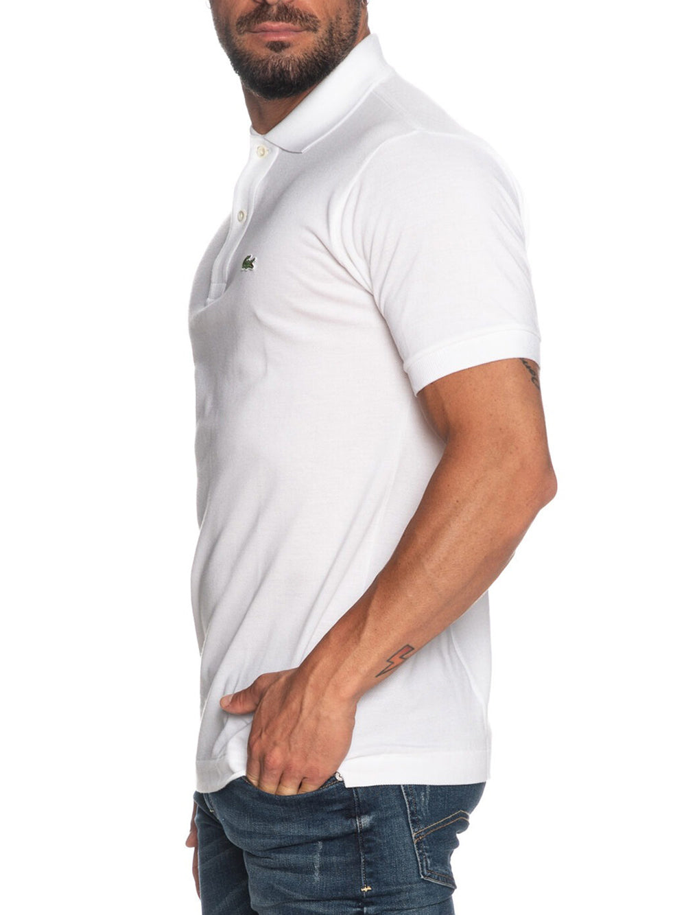 Polo Uomo L1212 Bianco